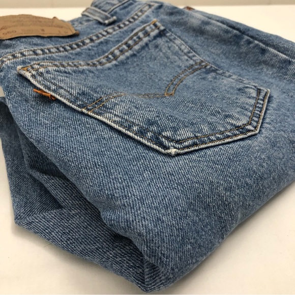 Levi’s Sz 30 VTG 950 Relax Fit Orange Tab Jeans - Picture 2 of 13